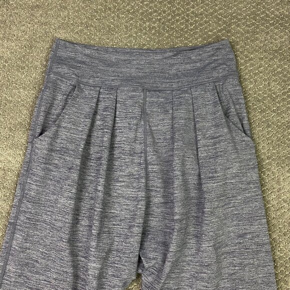 Lululemon Grey Happy Hotha Slouch Crotch Harem Pants Women's 6 Gray Yoga Pants - Picture 2 of 12
